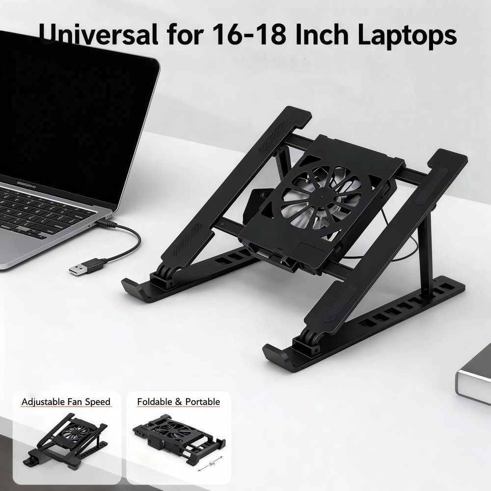 Laptop Cooling Pad - حامل تبريد الكمبيوتر المحمول العالمي مع