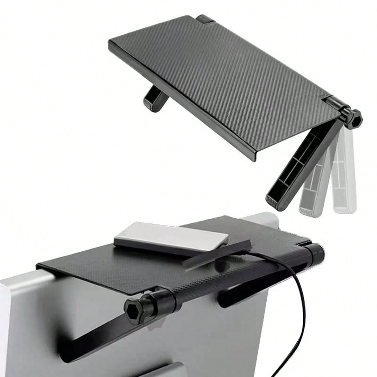 Laptop Stand - رف علوي قابل للتعديل لشاشة التلفزيون،