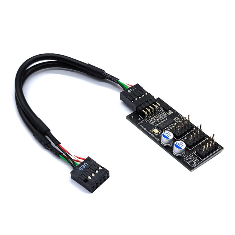 موصل موزع USB من نوع ABQX 9Pin - مراجعة Usb Hub وسعره