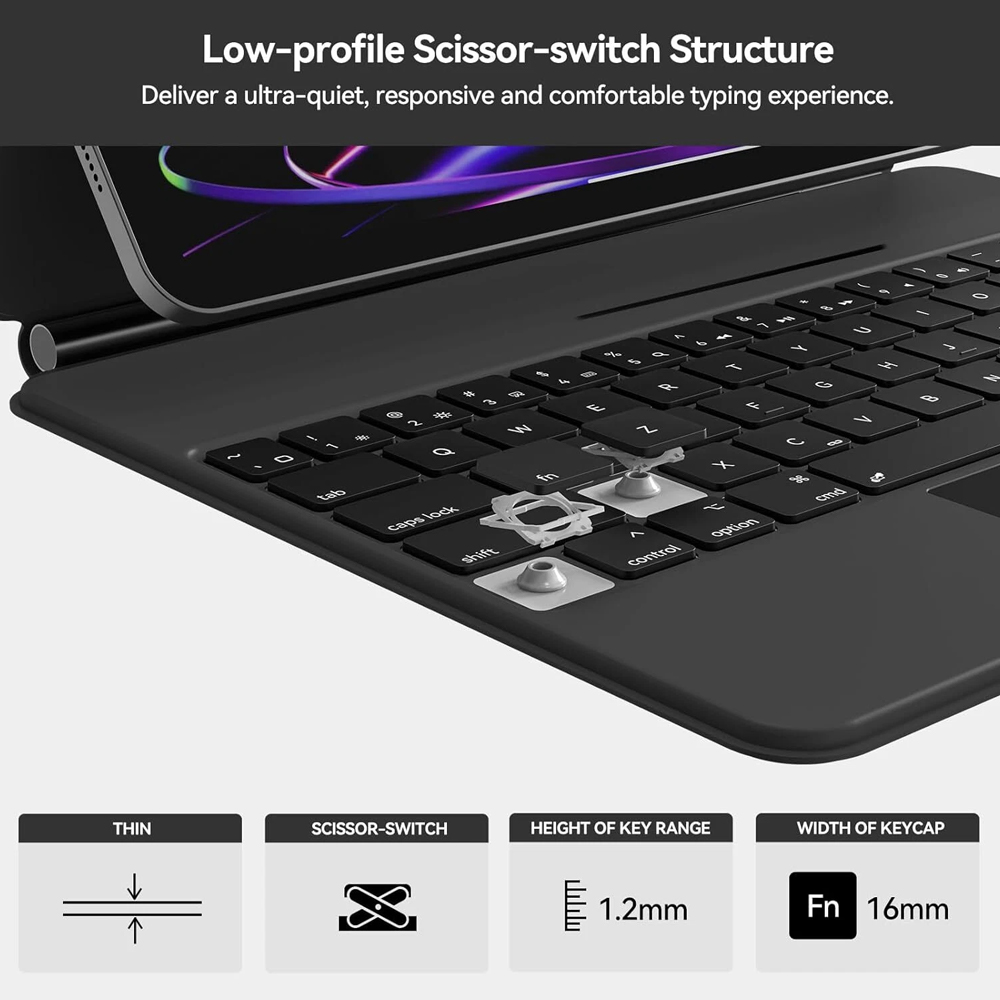 حافظة لوحة مفاتيح بلوتوث سحرية - مراجعة Keyboard Cover وسعره