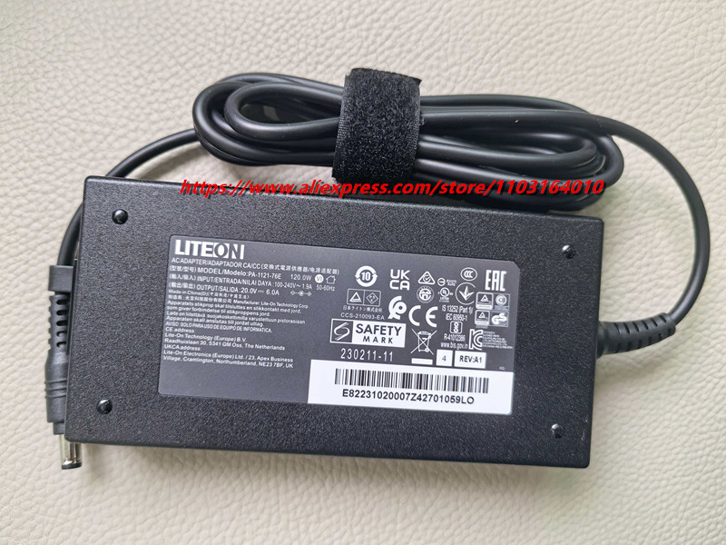 شاحن أصلي 20 فولت 6 أمبير PA-1 - مراجعة Laptop Charger وسعره