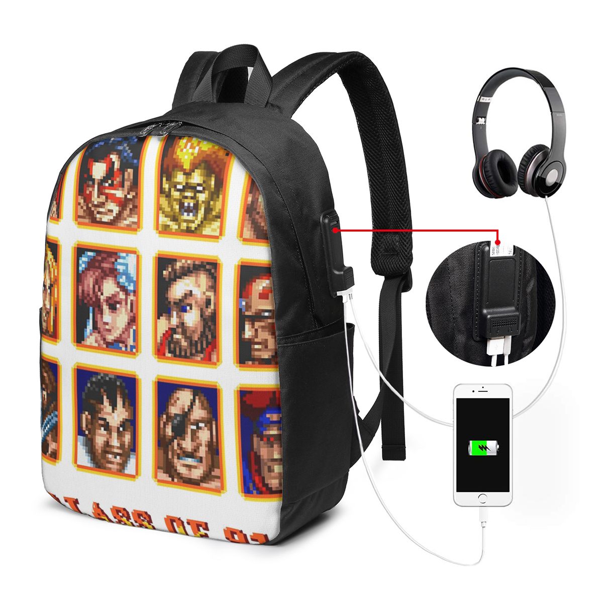 حقيبة ظهر Defeated Portraits S - مراجعة Laptop Bag وسعره