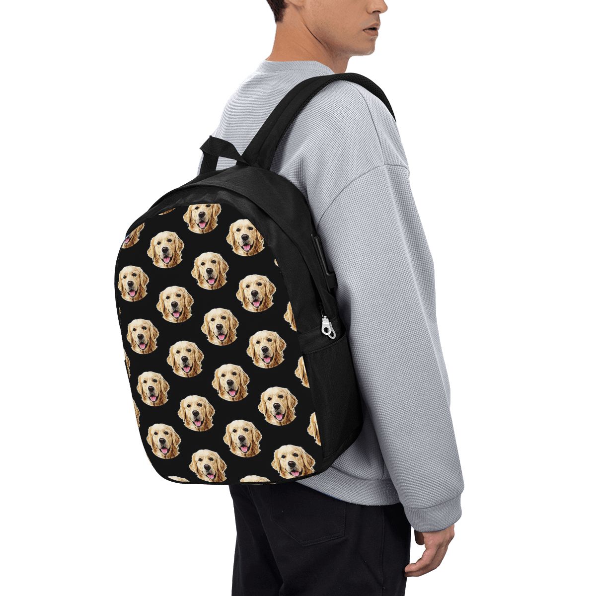 حقيبة ظهر مضحكة على شكل وجه كل - مراجعة Laptop Bag وسعره