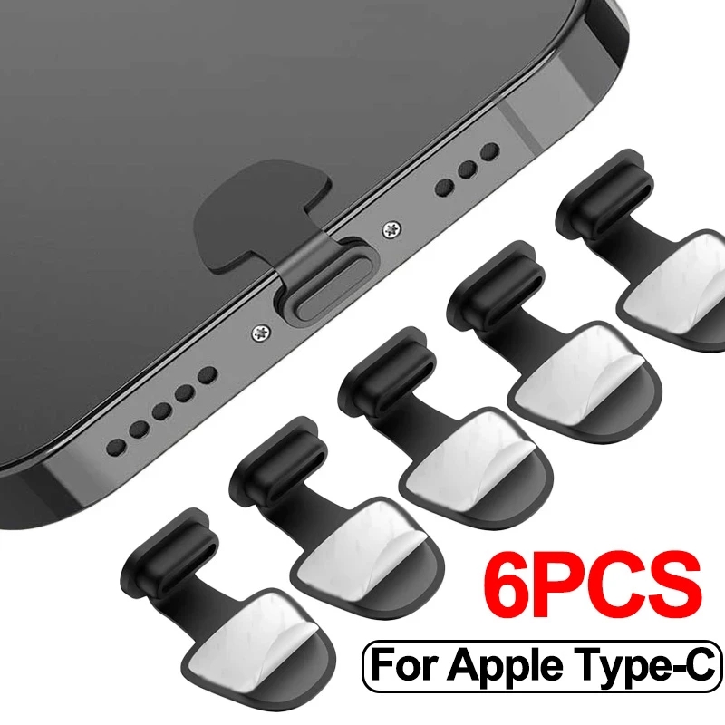 1/4/6 قطع من أغطية منافذ الشحن - مراجعة Usb C Hub وسعره