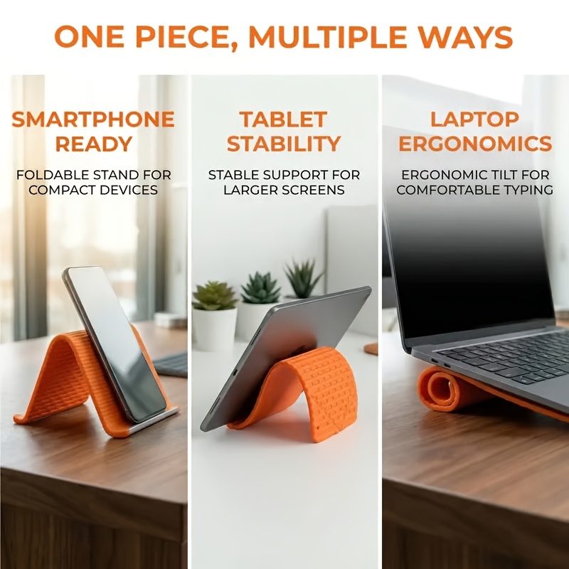 حامل هاتف مرن قابل للطي، حامل  - مراجعة Laptop Stand وسعره