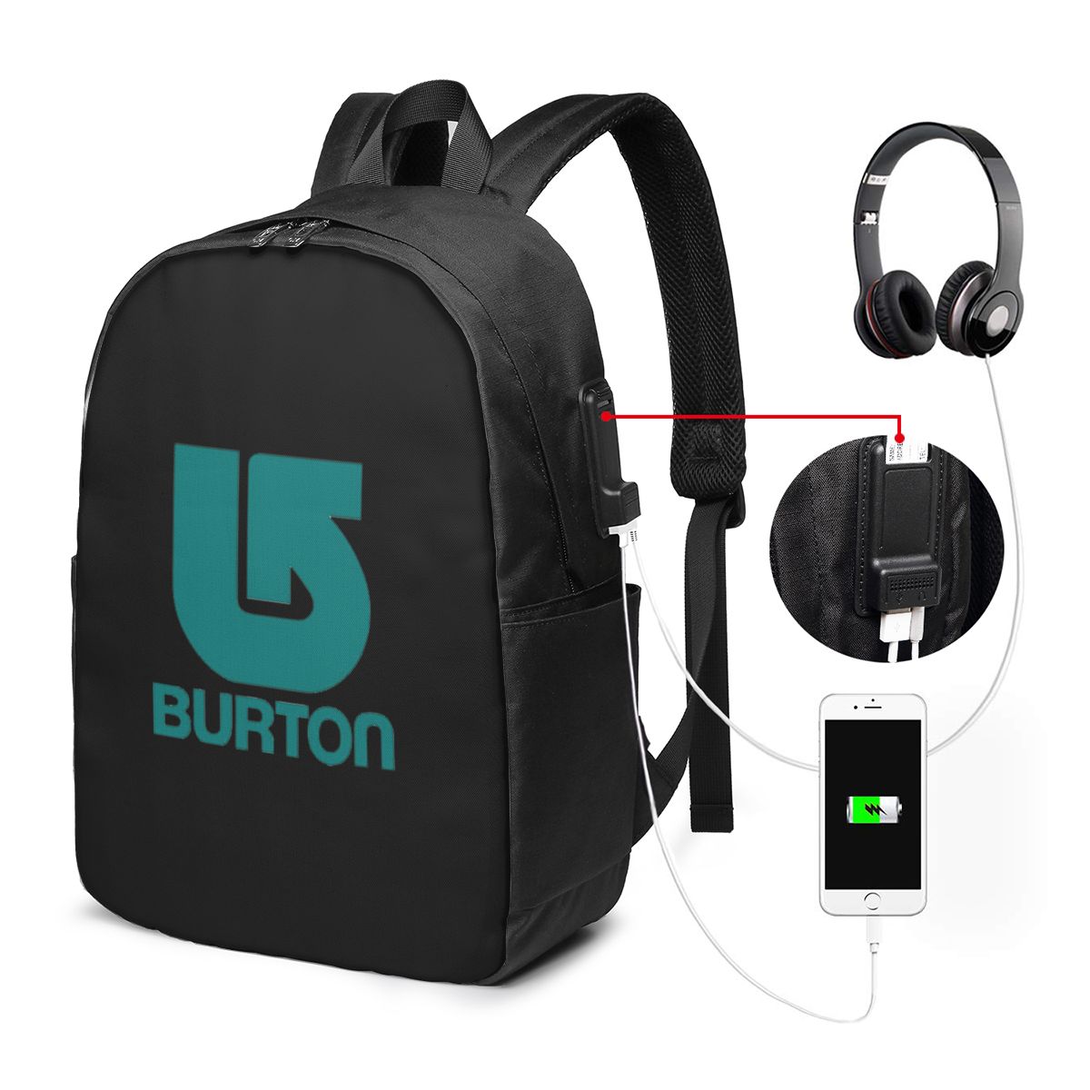 حقيبة ظهر رياضية من بيرتون سنو - مراجعة Laptop Bag وسعره