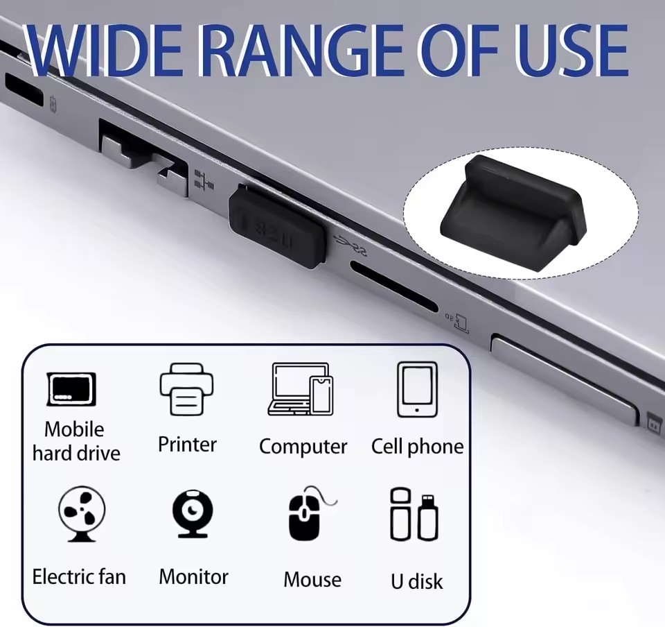 غطاء حماية من الغبار لمنفذ شحن - مراجعة Laptop Charger وسعره